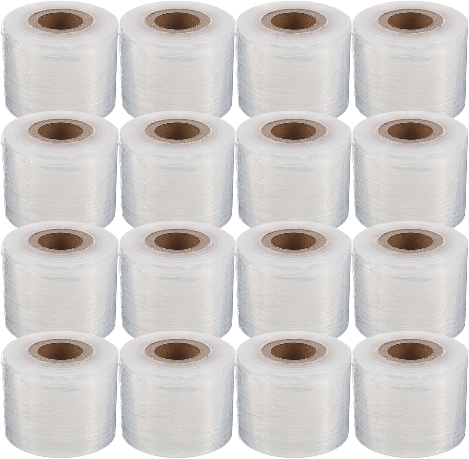 VALICLUD 16 Rolls Catering Cling Film 5cm Width Food Box Sealing Wrap Heavy-duty Food-grade Plastic Stretch Film for Takeout Packaging and Restaurant Use
