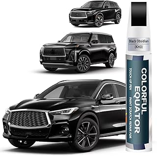 Car Touch up Paint(KH3 Black Obsidian) Compatible with INFINITI, Car Paint Pen Scratch Repair Two-In-One Touch Up Paint, Premium Car Scratch Remover for Deep Scratches