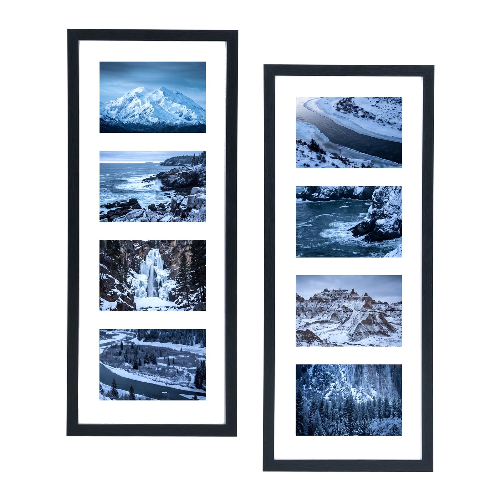 WIFTREY 2-Pack 4x6 Collage Picture Frames