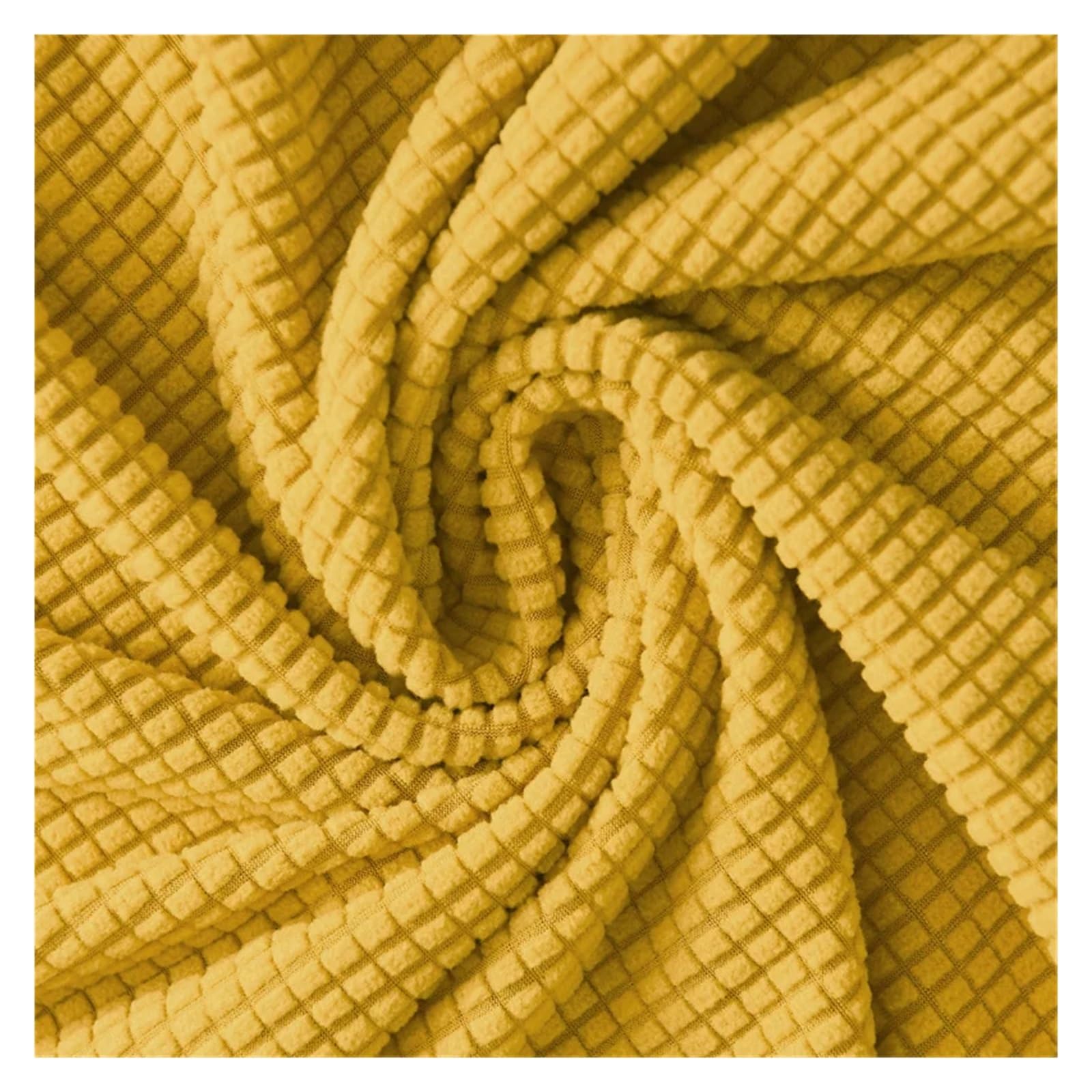 Wingback-Stuhlbezug Ohrensesselbezug, Stretch-Bezüge for Ohrensessel, einfarbig, Relax-Sofa-Schonbezüge mit Sitzkissenbezug(B14 Footstool Cover)