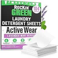 Vista 15 de Rockin' Green Detergente para Ropa, A Base de Plantas, Detergente en Polvo Totalmente Natural para Ropa, Vegano y Biodegradable Combate Olores