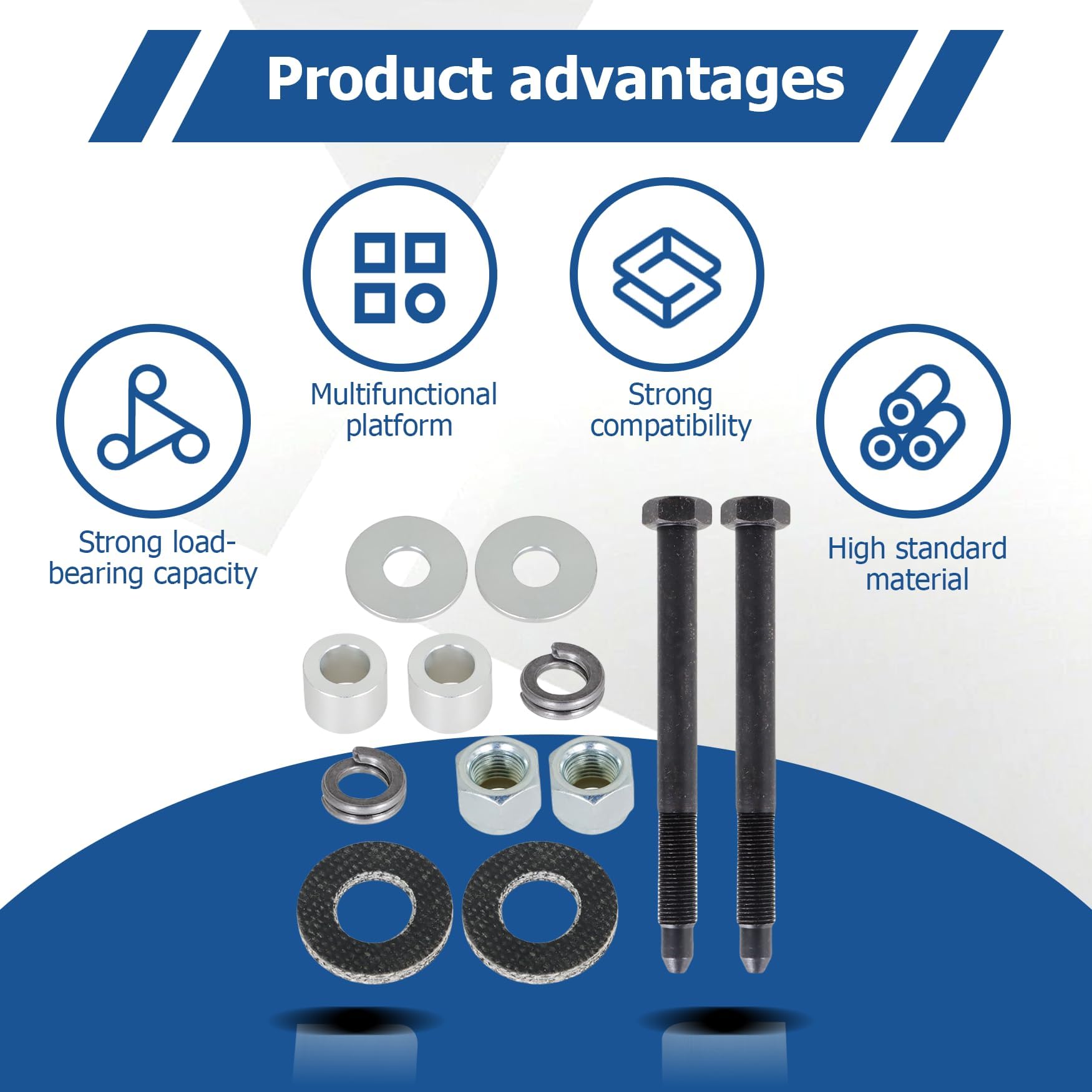 Amazon.com: WFLNHB Engine Mount Bolt Kit Repalcement for