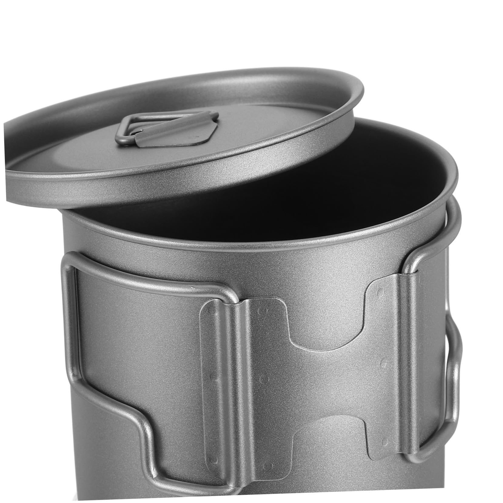 Titanbecher Mit Deckel Zum Camping Faltbarer Becher Aus Titan Für Reisen Isolierter Kaffeebecher Aus Titan Für Outdoor-aktivitäten Wiederverwendbarer Becher Für Wandern