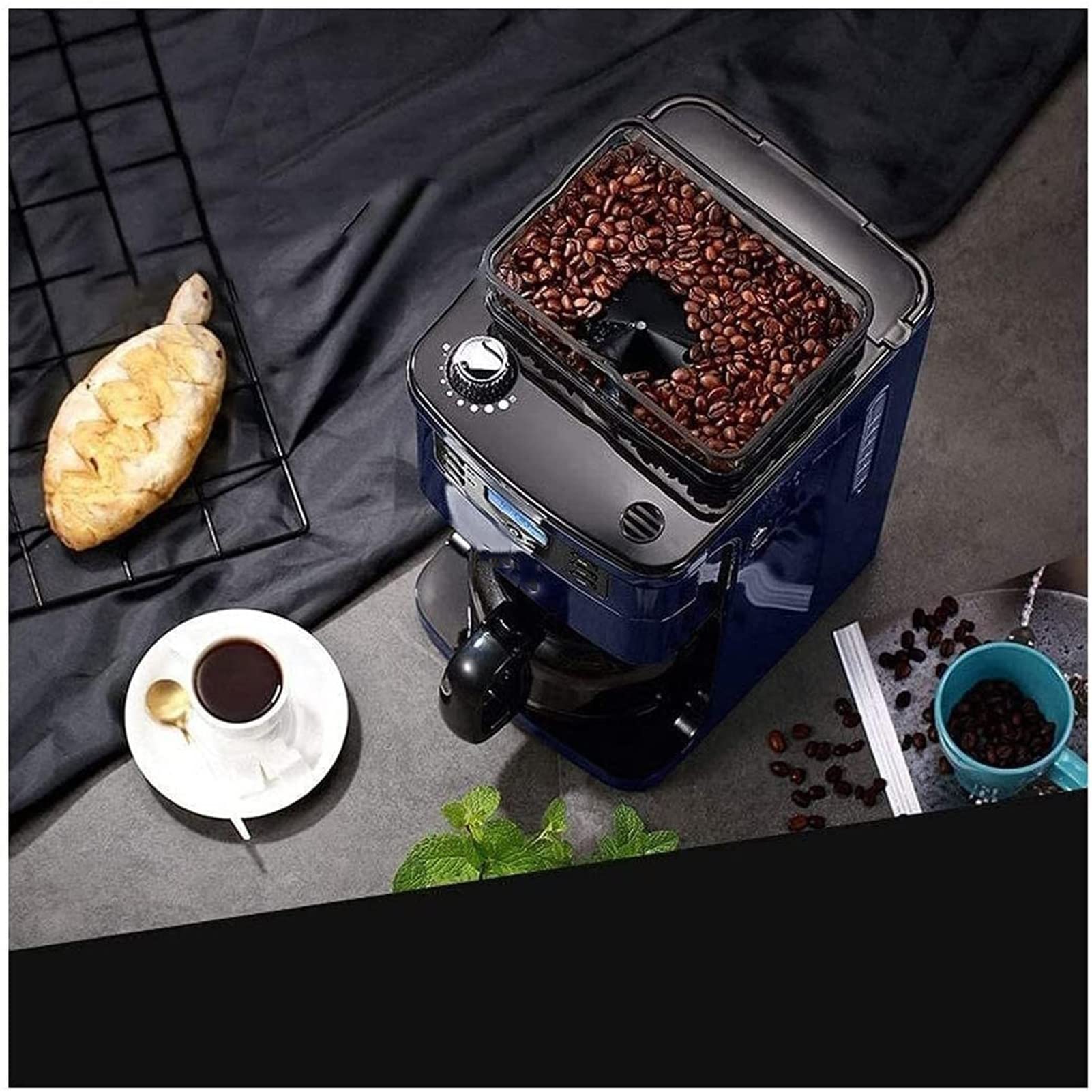 Cafeteras Espresso superautomáticas, cafeteras Espresso automáticas para el hogar, molinillos de café Espresso de Goteo, Combos de cafeteras, 1,5 l,