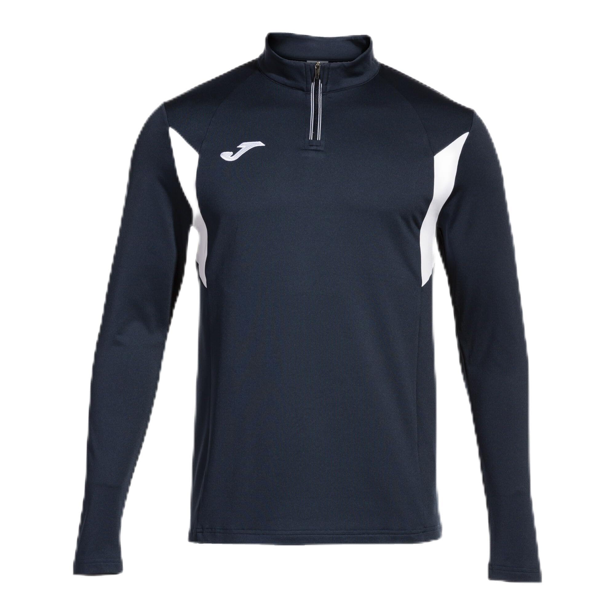 Joma - Men's Sweatshirt - Winner III - Half Zip, Navy, White, XL