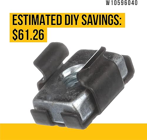 Miniatura 4 de W10596040 Nut Microwave Oven Top Assembly Compatible With Whirlpool Maytag Kitchenaid Replaces AP5688871 PS8260221 WMH31017AS2 KMHS120EWH5