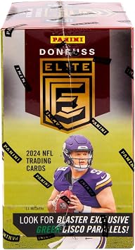 2024 Panini Donruss Elite NFL Football Trading Cards Blaster Box