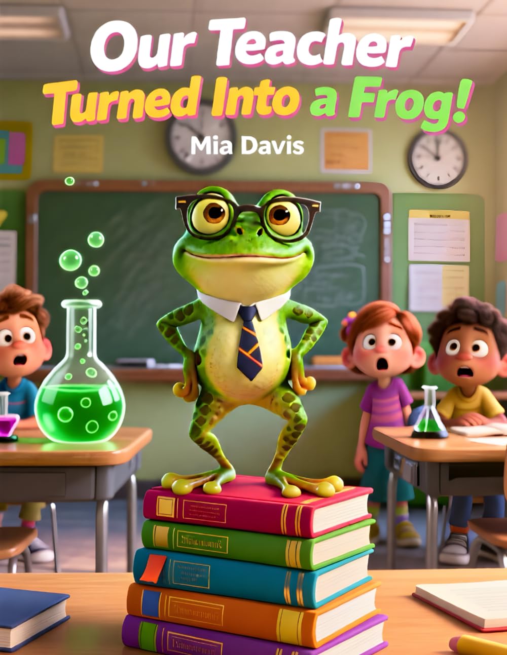 Our Teacher Turned Into a Frog!: A Hilarious Classroom Adventure for Kids Ages 5–12 (Classroom Chaos Chronicles)
