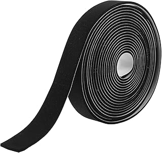 VALICLUD Schallschutz Foam Dichtungsband Selbstklebend Wetterfeste Tür Fensterabdichtung Flexibel Zuschneidbar Winddichtes EVA Schaumband in Schwarz Einsetzbar