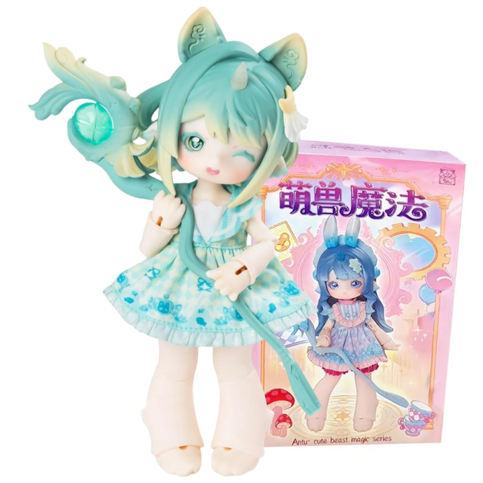 萌叽甜心 プリンフフ ブラインドドールbjd 箱あり 萌叽甜心 プリンフフ