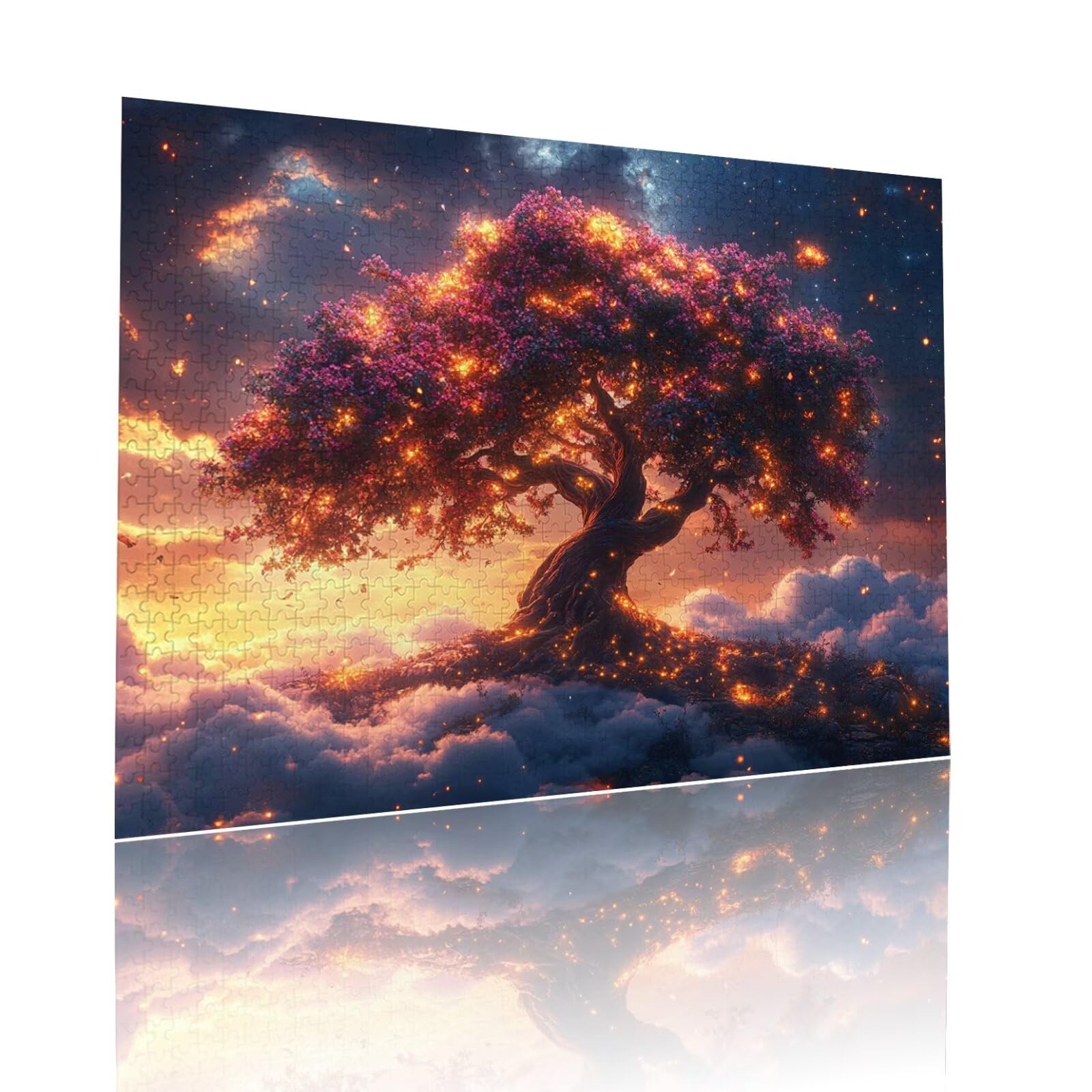 Puzzle Erwachsene 2000 Teile Baum Traum Educa Jigsaw für Kinder ab 8 Jahren Mädchen Jungen, Erwachsene Impossible Klassische Puzzles Schwer, Anspruchsvoll Spielspaß, Als Familienspiel 70x99cm t-906