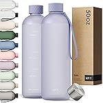 KIVY Tritan Water Bottle 2nd Generation (Light Blue, 50oz)