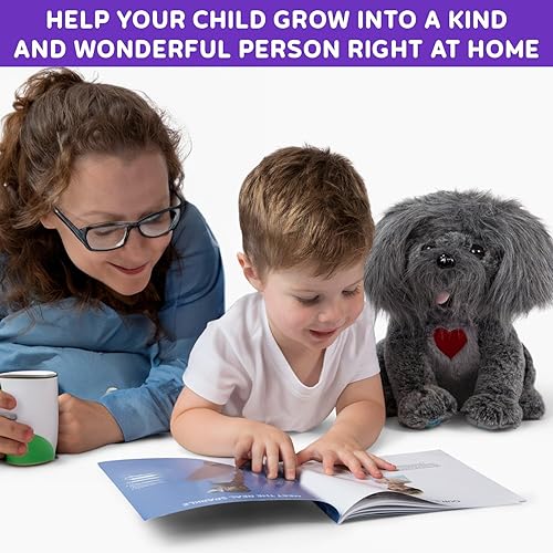 Miniatura 6 de Sparkle The Rescue Dog  Un perro de peluche para abrazos entrañables  Lindo animal de peluche  Un compañero de peluche para todas las edades