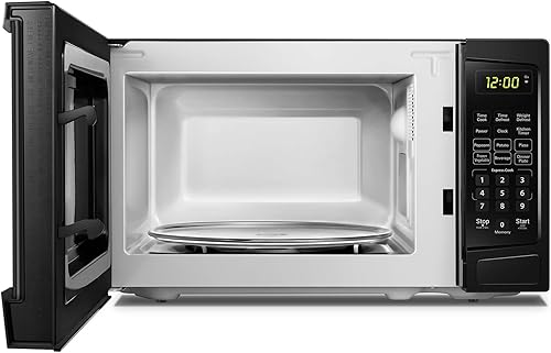 Miniatura 2 de Danby DBMW1120BBB - Microondas para encimera de 1.1 pies cúbicos en negro, 1000 vatios, microondas de tamaño familiar con puerta de botón