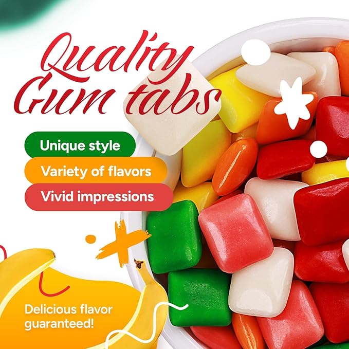 Chiclets Gum - 2 Packs de 2.4 lb - Gomita de Mascar - Global Gumball miniatura 9