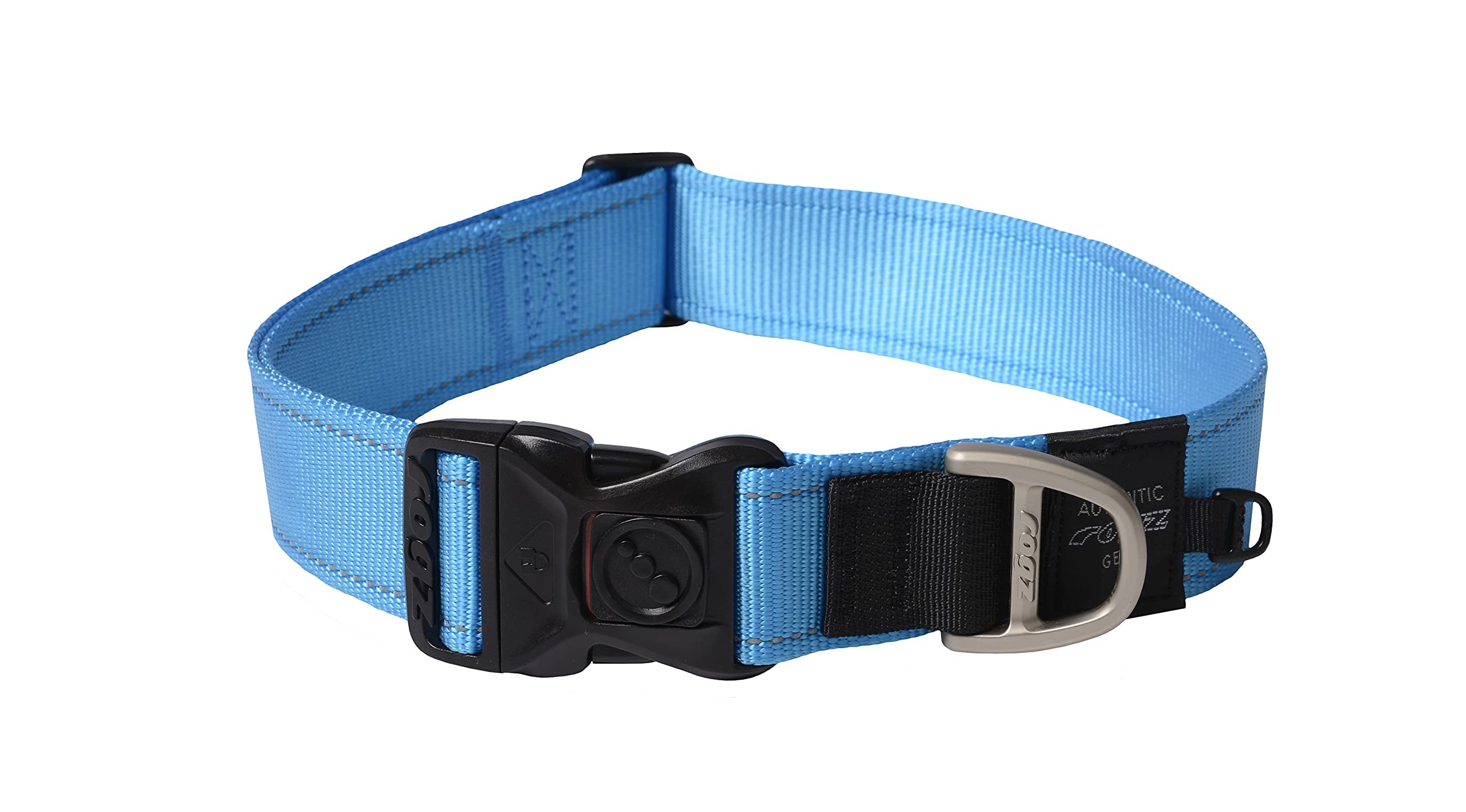 Collier Rogz XXL bleu clair pour éviter les fuites des grands chiens