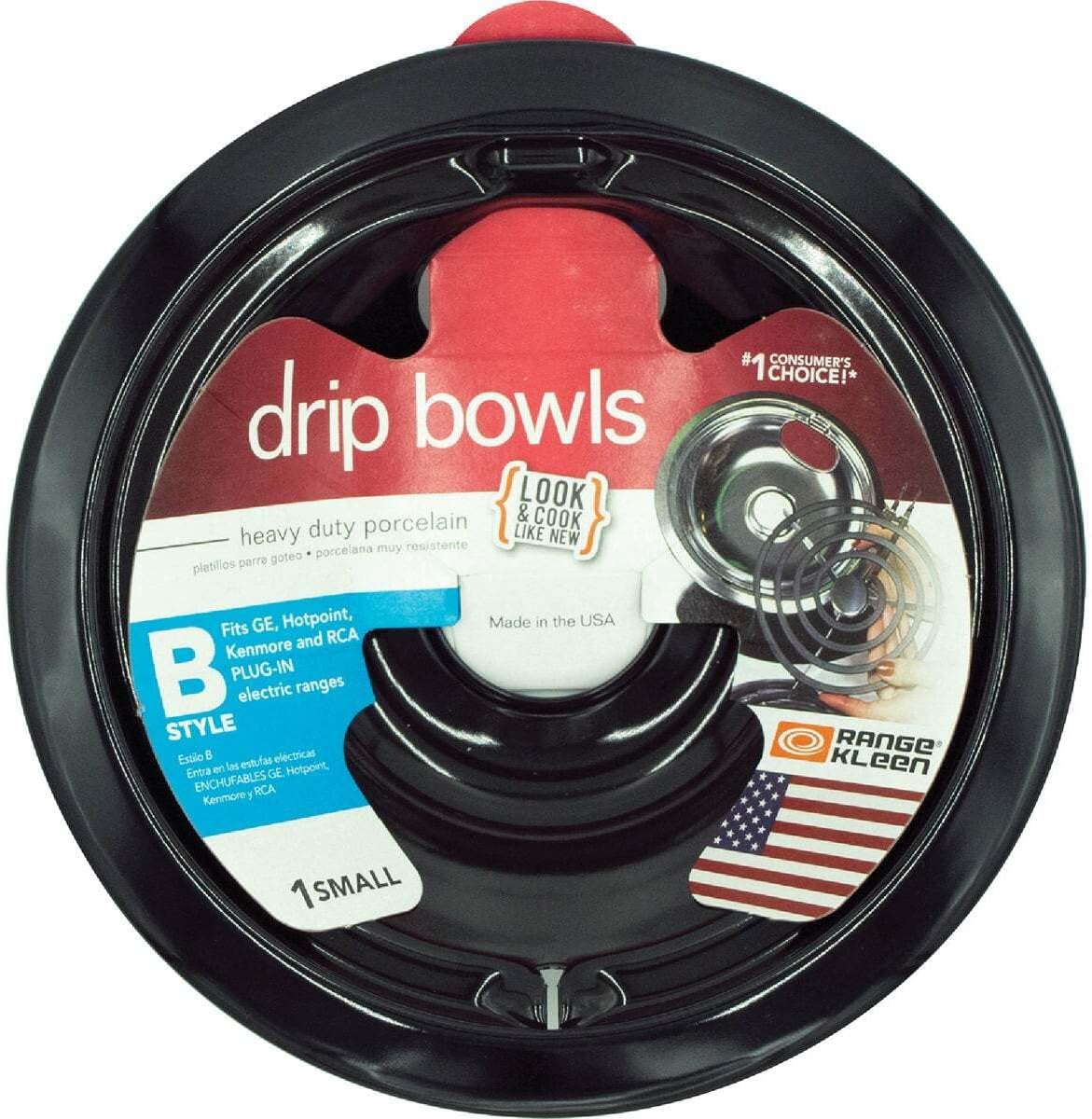 Range Kleen 6" Porcelain Drip Pan