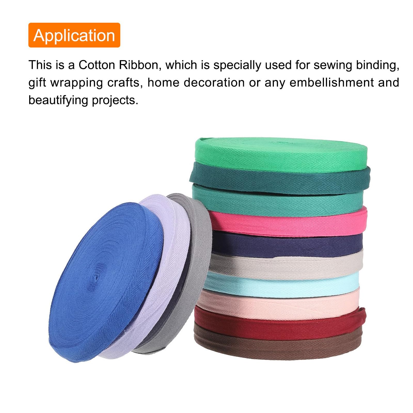 TA-VIGOR Cotton Twill Tape Ribbon 20mm - Image 3