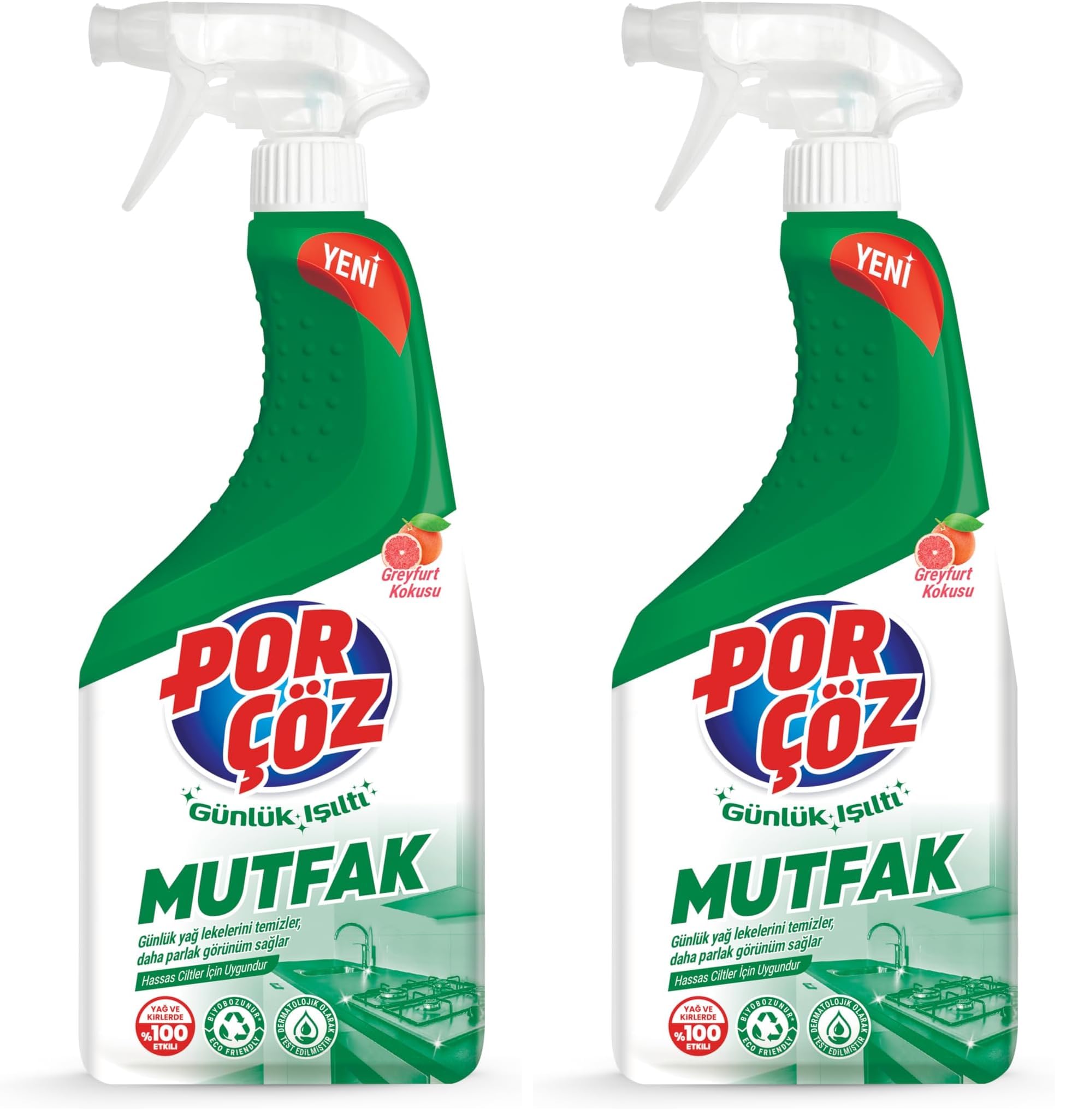 Porçöz Mutfak Sprey 750 Ml 2li paket