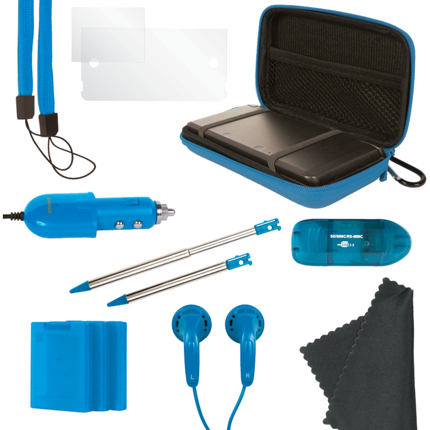 Amazon | Nintendo 3DS 13-In-1 Gamer Pack - Blue | ニンテンドー3DS Amazon | Nintendo 3DS 13-In-1 Gamer Pack - Blue | ニンテンドー3DS