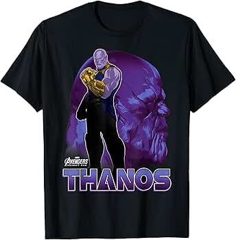 Amazon.com: Marvel Infinity War Thanos Big Head Profile