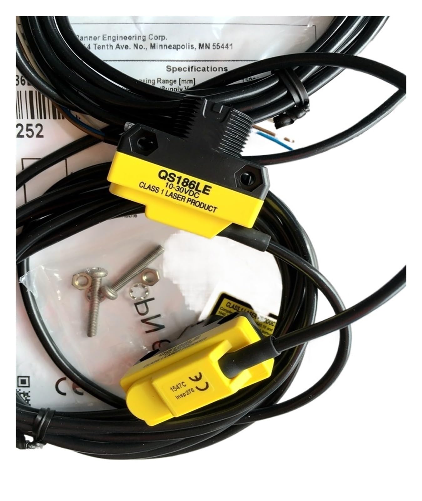 BRODEFUP 1PCS QS186LE + QS18VP6R Photoelectric Switch Sensor QS186LE + QS18VN6R(QS186LE)