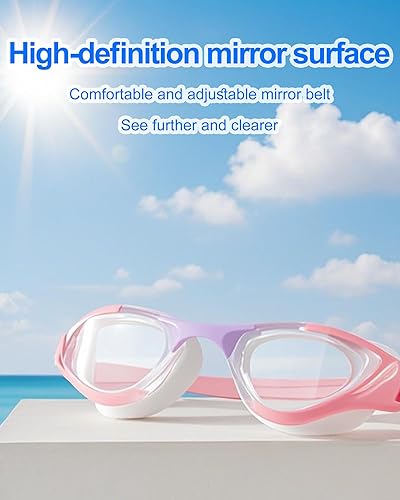 Miniatura 3 de seasprint 2PCS Swim Goggles, Super Clear View,Goggles Swimming Adult, Suitable for All Kinds of Swimming Programs