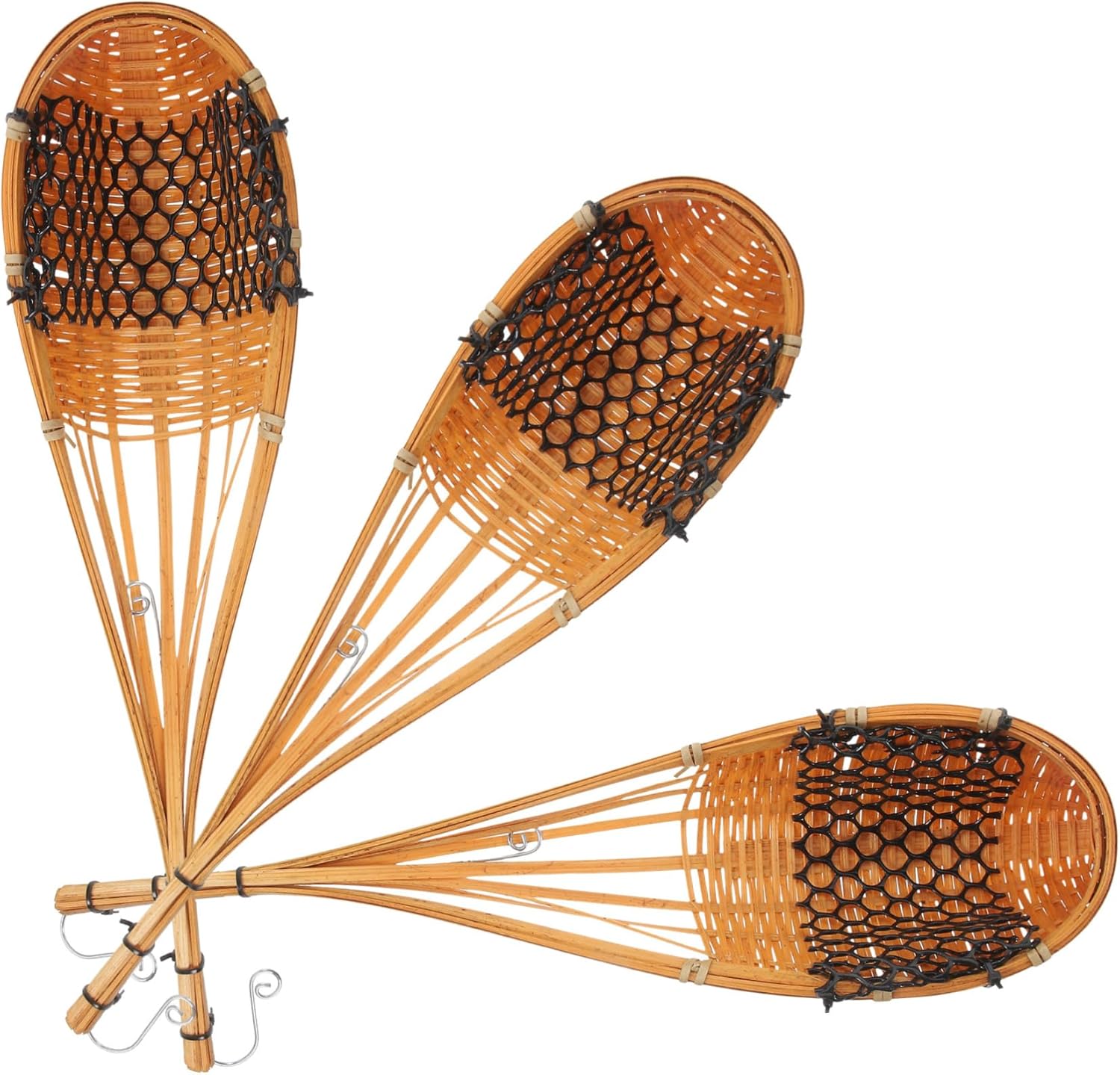 3pcs Orchid Pot Plant Hanger Coat Hangers Woven Orchid Basket Wall