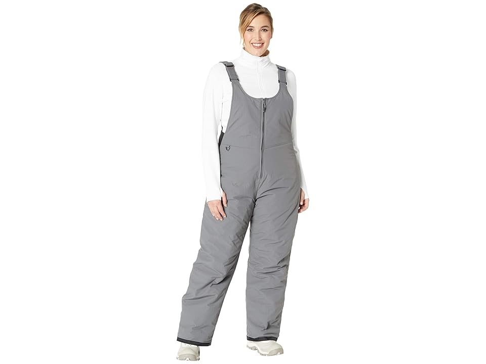

White Sierra Plus Size Toboggan Insulated Bib (Castle Rock) Women's Clothing