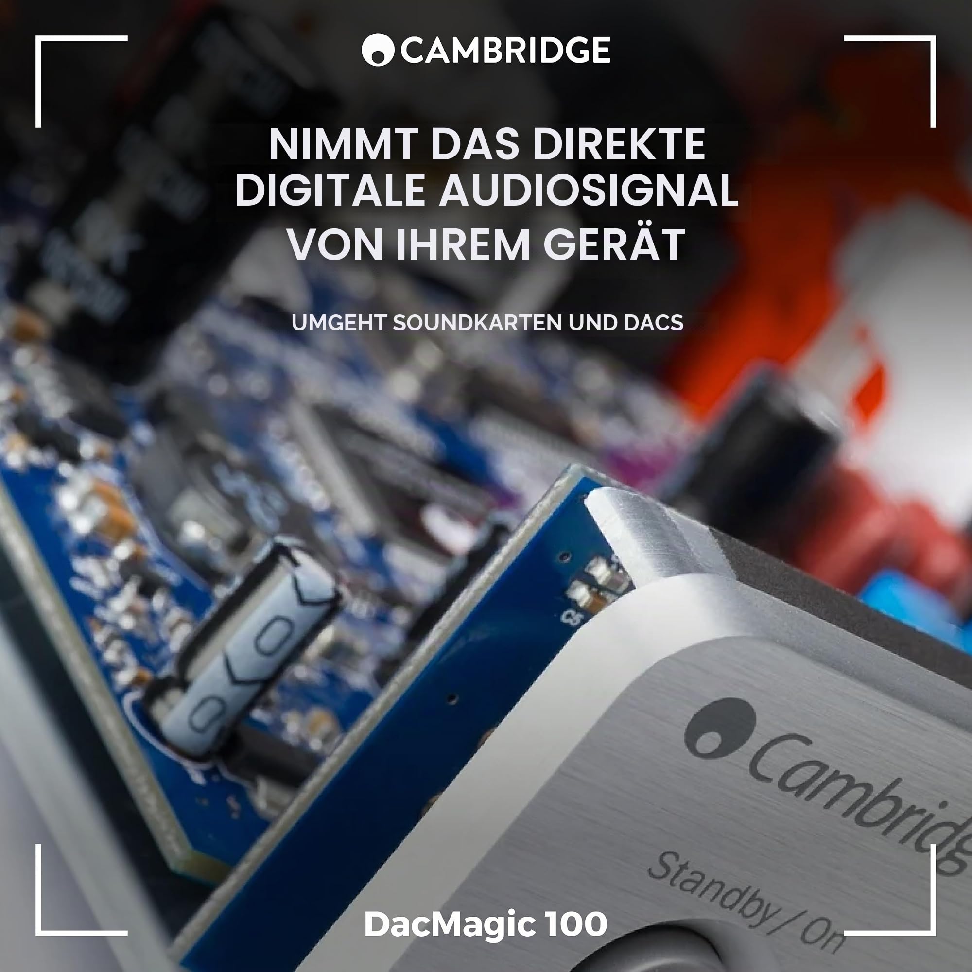 Cambridge Audio DacMagic 100 Audio-Konverter Schwarz