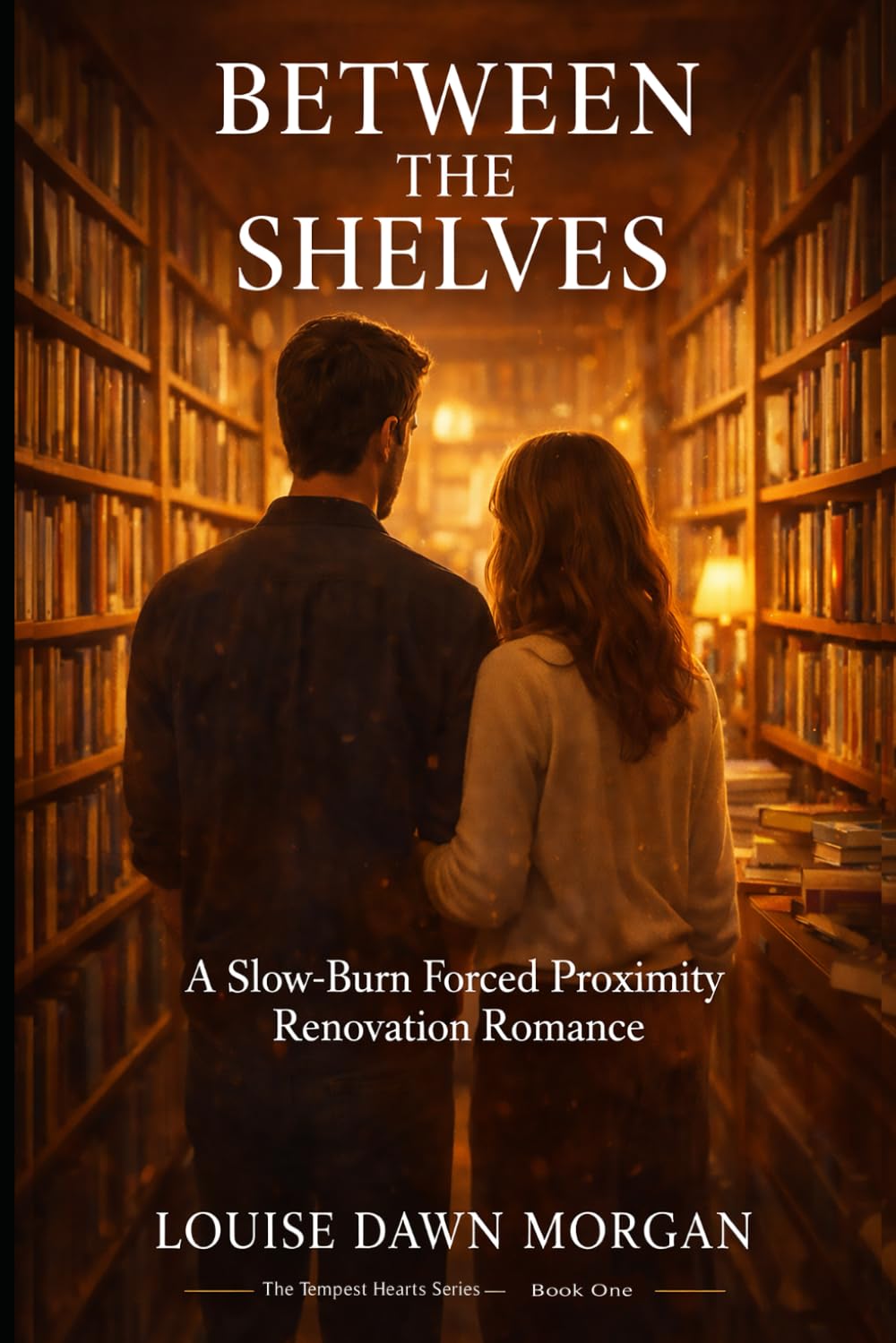 Between the Shelves: A Slow-Burn Forced Proximity Renovation Romance (The Tempest Hearts Series)