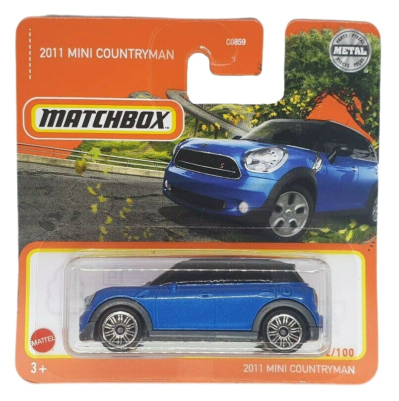2011 Mini Countryman - MBX 2/100 - HFR71 - Short Card - Superfast Lesney - Blue - Mattel 2022