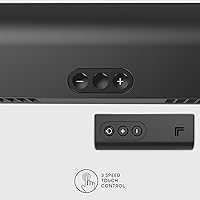 Vista 4 de Sharper Image Ventilador de torre AXIS 47 Airbar con control remoto