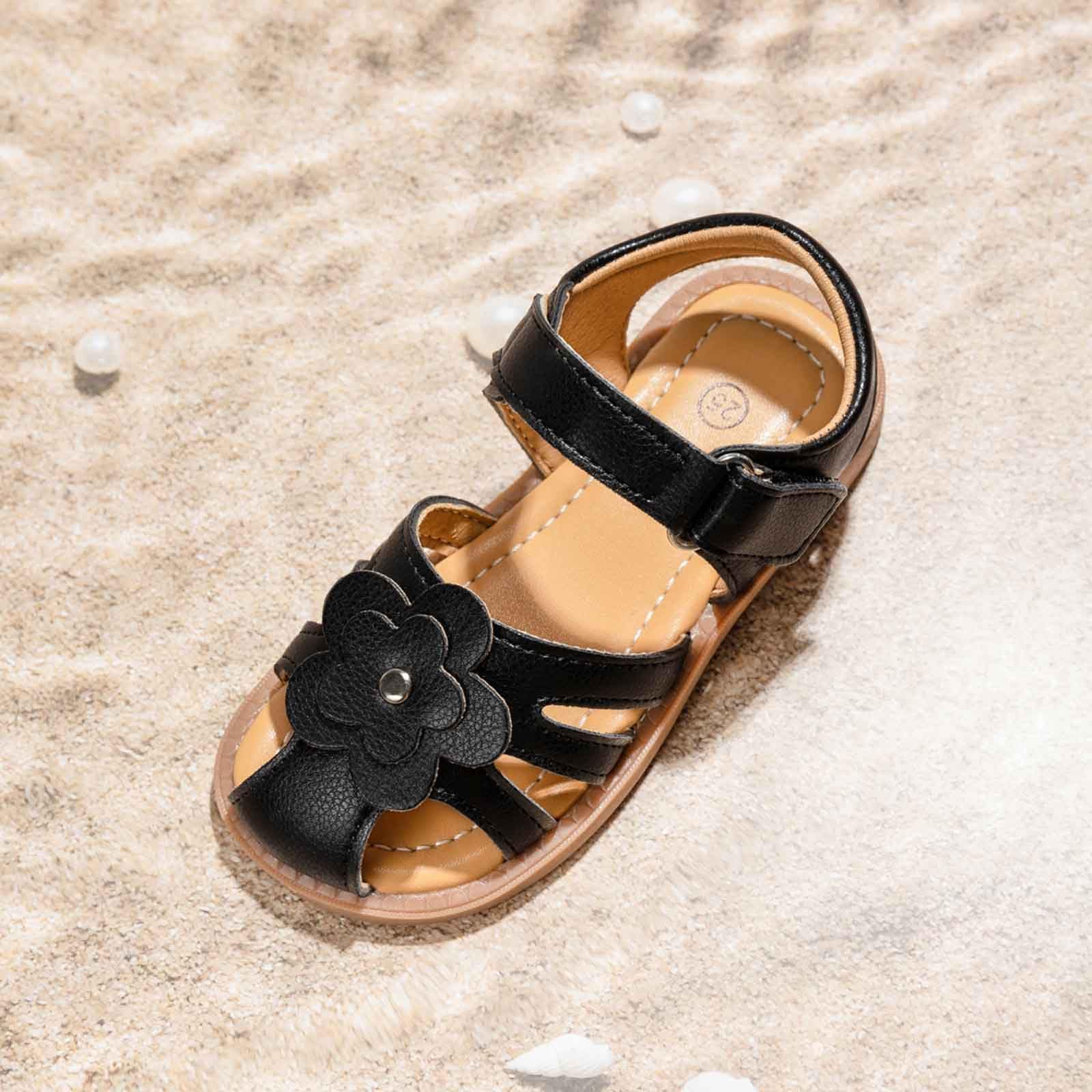 MMRTDJDR Generisch Sandalias Cerradas Niñas Verano Niñas Sandalias De Agua Al Aire Libre Zapatos Deportivos Zapatos De Verano (1 7 Años)