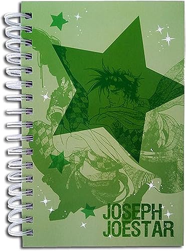 Great Eastern Entertainment Jojo Joseph & Caesar - Cuaderno de tapa dura, multicolor, 10 pulgadas