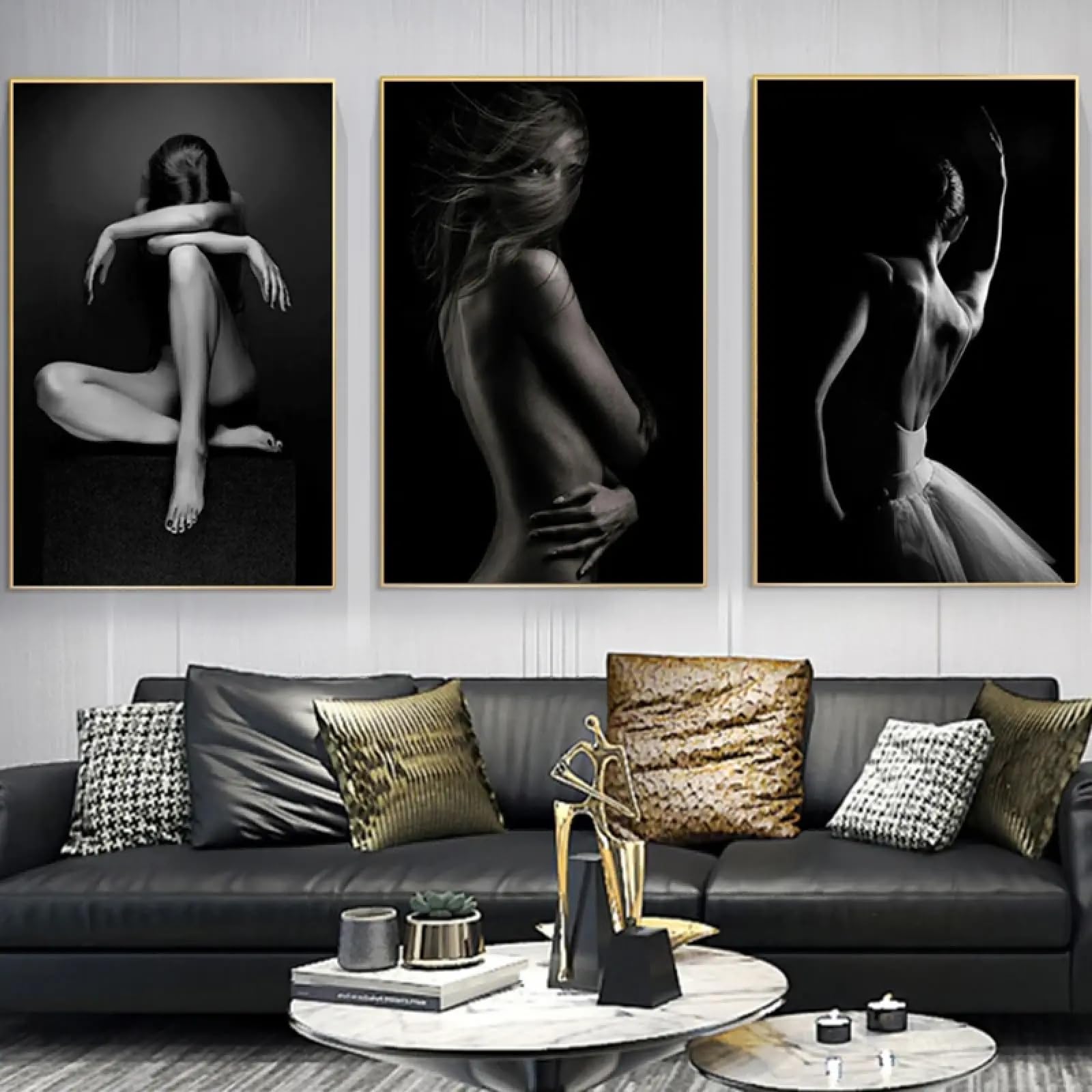Impressions sur toile femme contemplative pour une décoration intérieure inspirante - 8