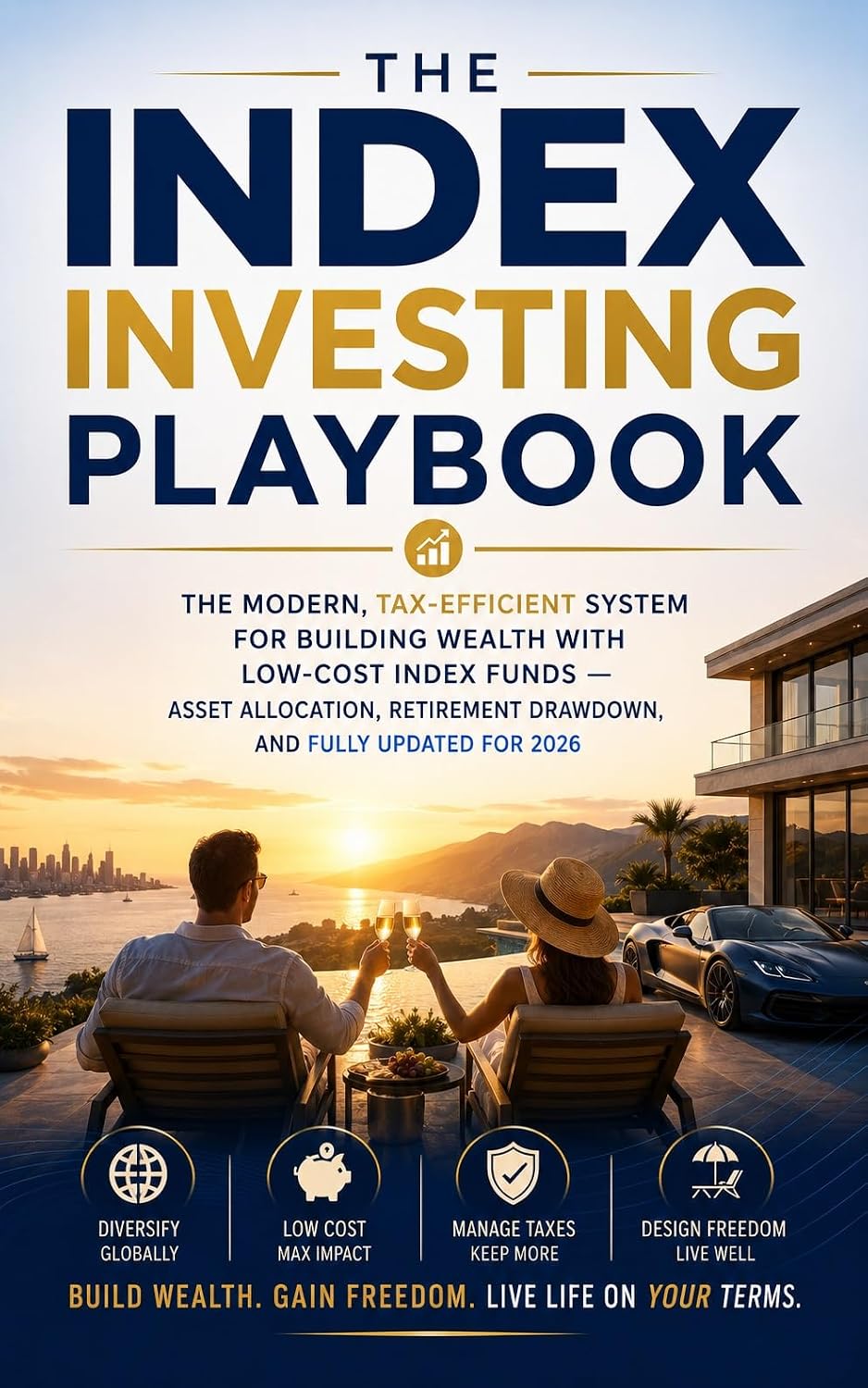 The Index Investing Playbook: The Modern, Tax-Efficient System for Building Wealth With Low-Cost Index Funds — Asset Allocation, Retirement Drawdown, and Fully Updated for 2026