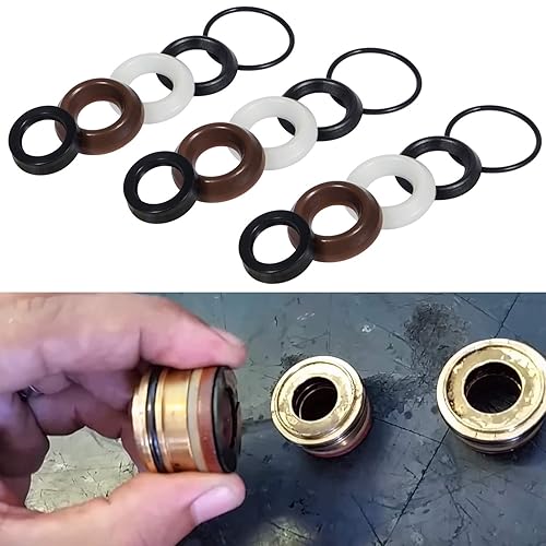 Bonbo Kit de sellado de agua de embalaje 5019006400 se adapta a ZWD y ZWDK Series 0.591 in Bombas Pistón Kit de sello de lavado a presión