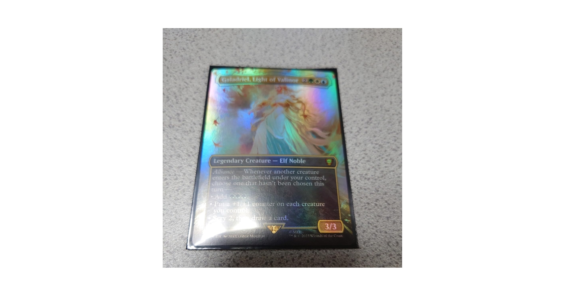 Amazon.co.jp: MTG LTC Galadriel, Light of Valinor English Foil