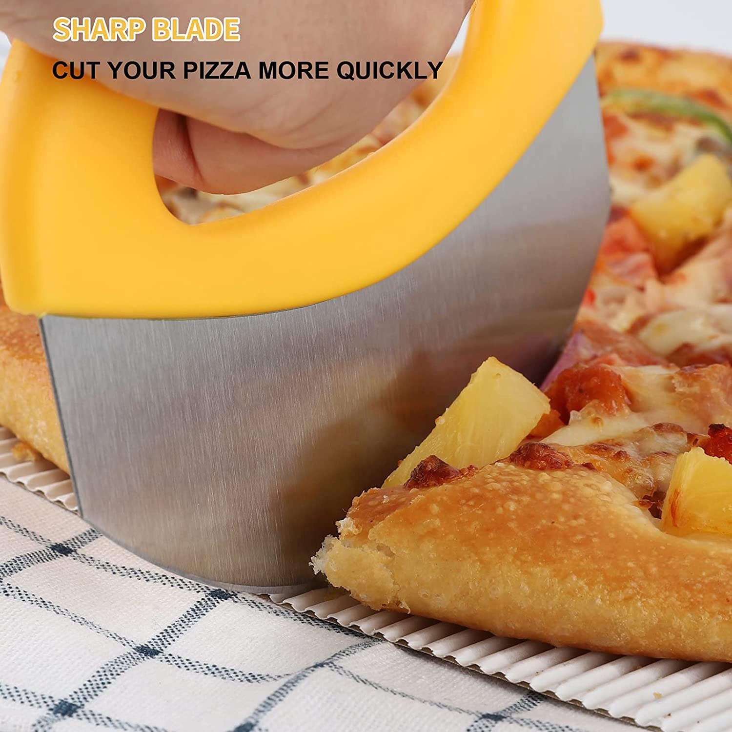 Super Sharp Pizza Cutter - Pack of 2 -6 Super Sharp Pizza Cutter - Pack of 2 -6