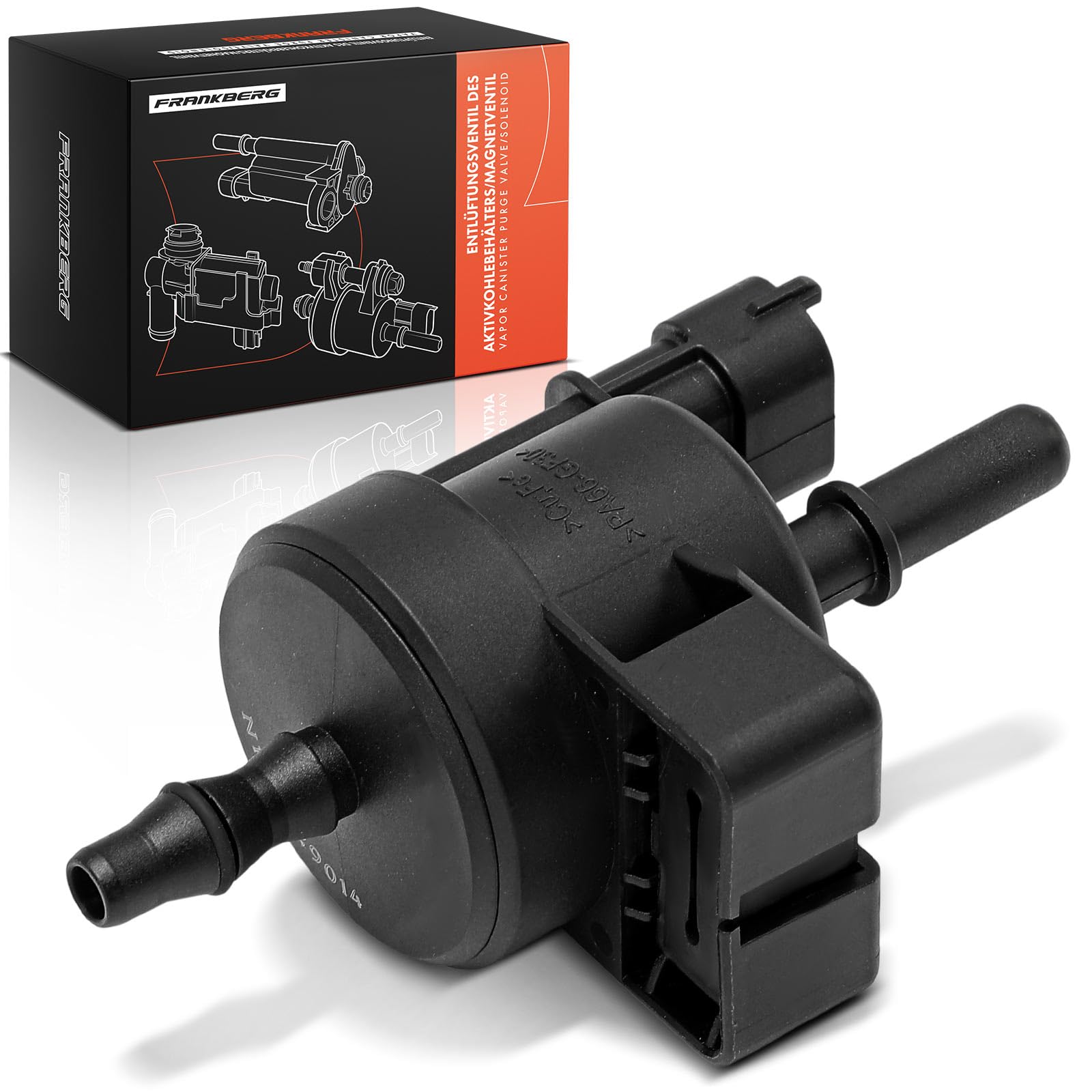 Frankberg Válvula de Ventilación Válvula de Ventilación del depósito 2 Polos Gasolina Compatible con Mokka/Mokka X J13 1.4L Adam M13 Cascada W13 Corsa E Astra J Berlina Insignia A Replace# 55576071