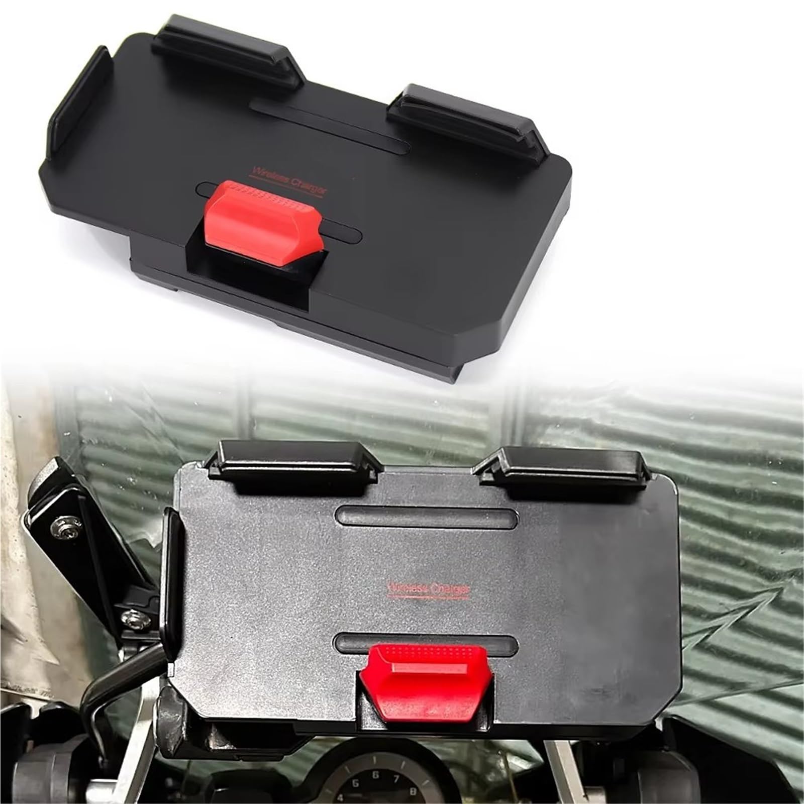 GPS Moto Soporte Soporte Navegación Teléfono Móvil Motocicleta para BMW para R 1300 GS para GS para R1300GS para R1300gs Carga Inalámbrica USB(Red)