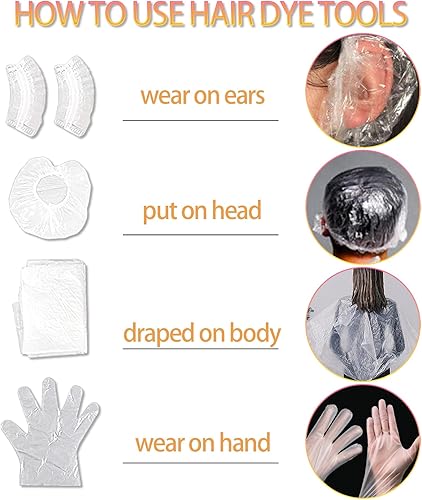 Miniatura 6 de Botella aplicadora de peine de raíz, con escala graduada, botella aplicadora morada, aplicador de aceite para el cabello de 6 onzas para teñir el