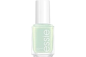 Essie Winter Twist Nail Polish: Pretty Brown Eyes, Cool Mint Green With Shimmer