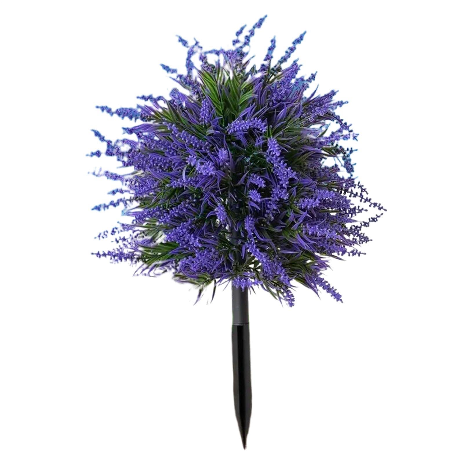 Fleurs artificielles d'extérieur durables pour décorer parc et terrasse