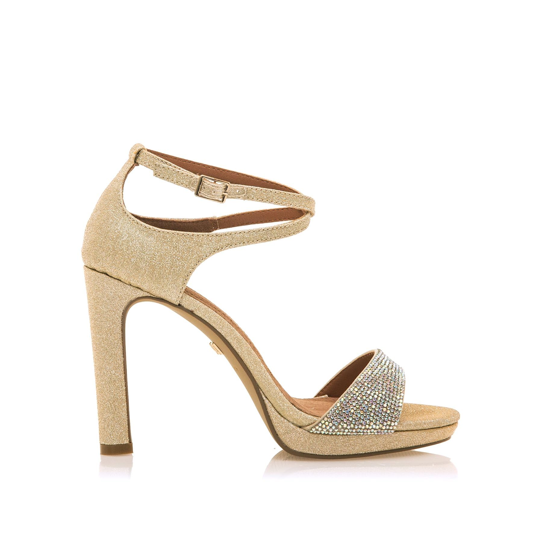 MARIAMARE 68433, Women's Sandal, Champagne, 39 EU, Champagne, 7 UK