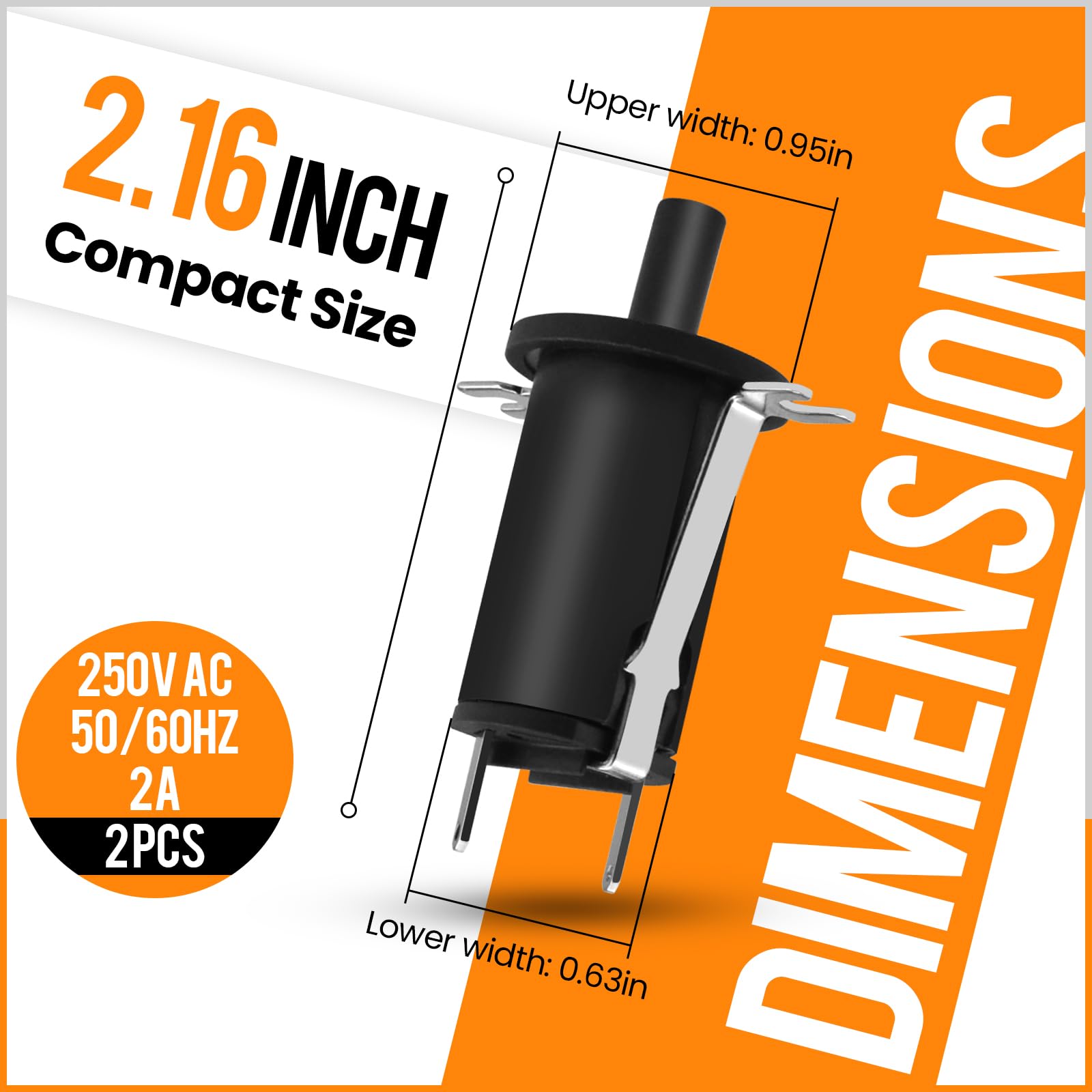 9904190041 pieza de repuesto para tapa de tolva/interruptor de puerta, 2 piezas de repuesto para Gravity Series 560/800/1050 XL Digital Charcoal Grill/Smokers apto para MB20040220, MB20040221, 2