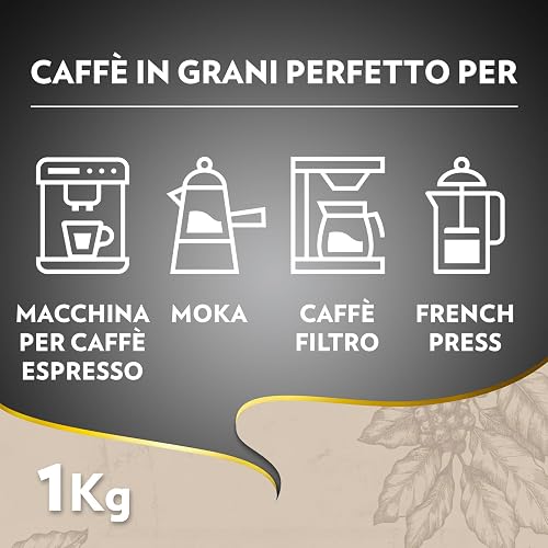 Lavazza, Espresso Barista Perfetto, Drum Roasted Coffee Beans 1 kg - 7