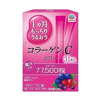 Amazon.co.jp: アース製薬 1ヵ月もっちり うるおうコラーゲンC