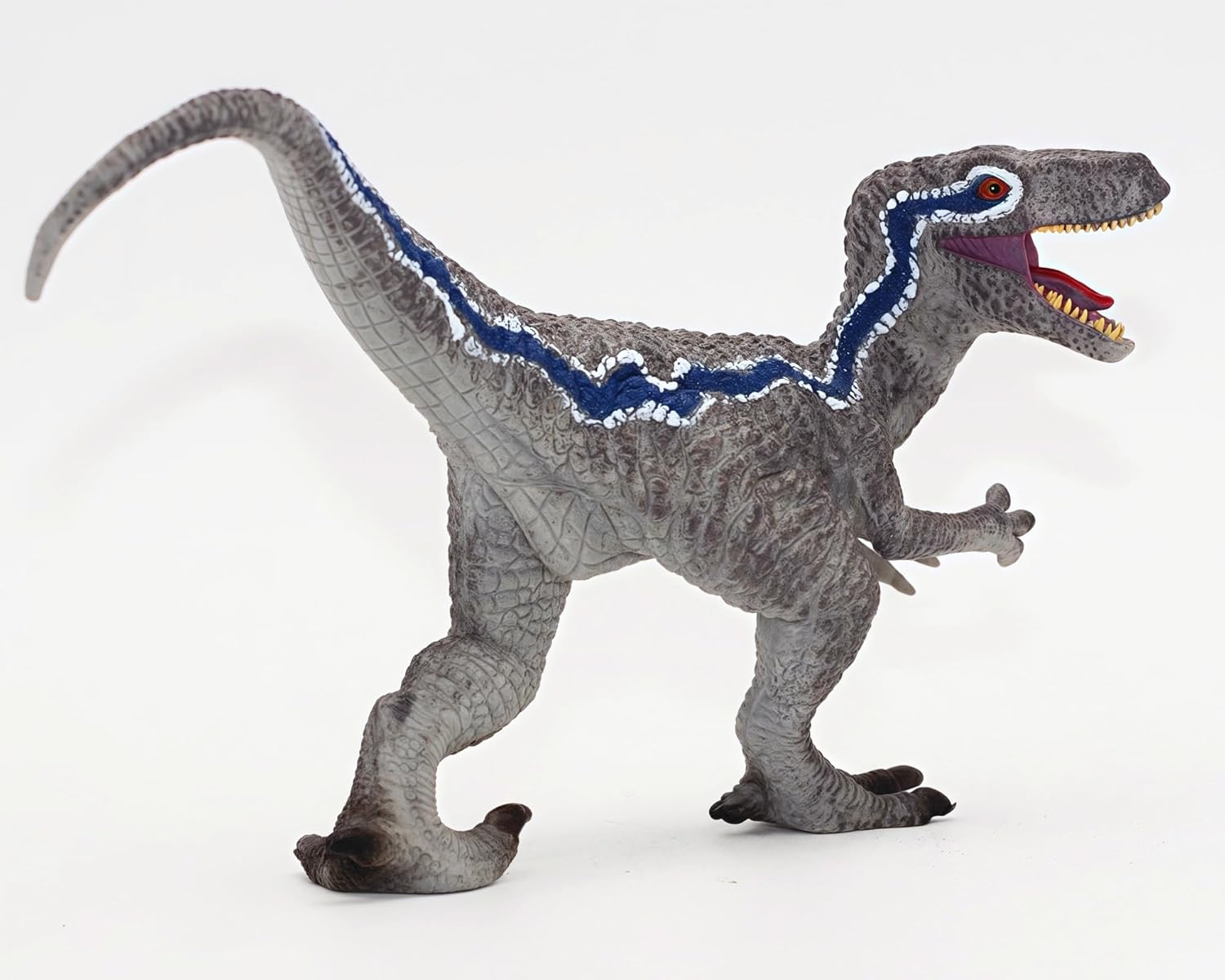 Gemini&Genius Velociraptor Action Figure Toy for Kids, Dinosaur Toy Figurine, Great Birthday Gift, Cake Topper, Role Play, Collection Dino for Kids